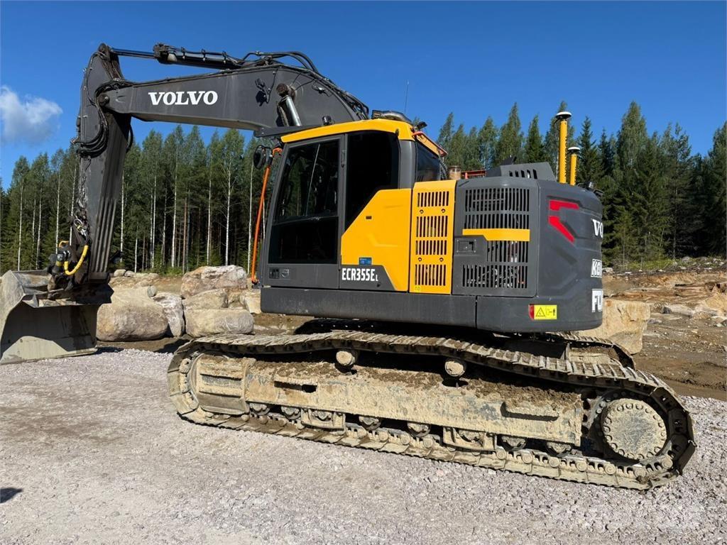 Volvo ECR 355 EL 大型油圧ショベル12t以上（パワーショベル・ユンボ）