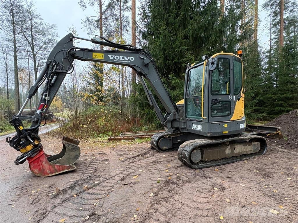 Volvo ECR 58 D ミニ油圧ショベル 7t以下（ミニユンボ・ミニディガー）