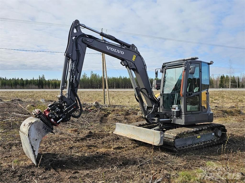 Volvo ECR 58 F ミニ油圧ショベル 7t以下（ミニユンボ・ミニディガー）