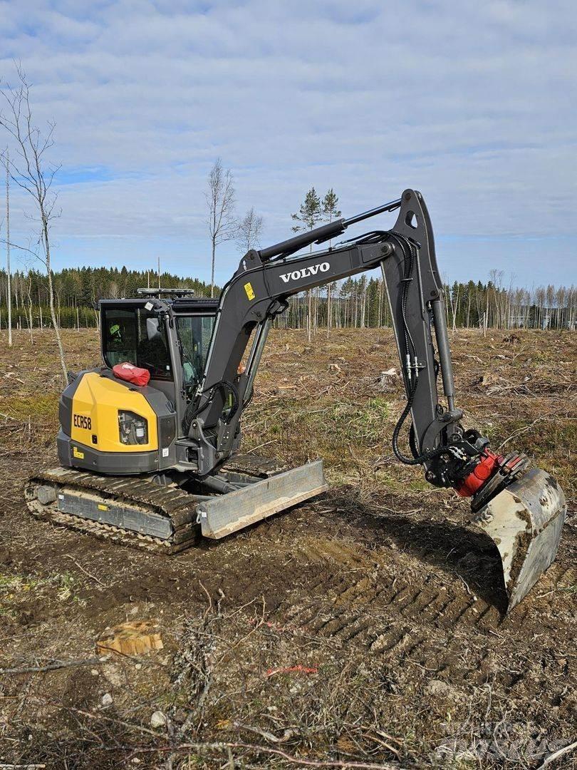 Volvo ECR 58 F ミニ油圧ショベル 7t以下（ミニユンボ・ミニディガー）