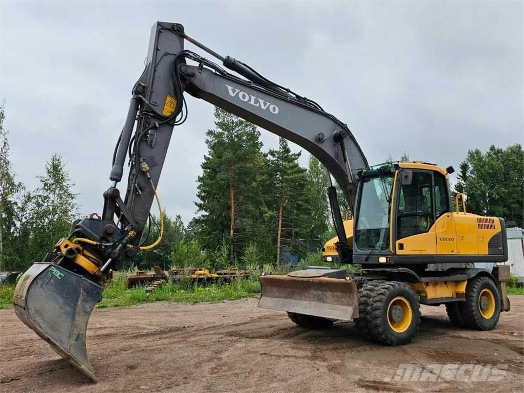Volvo EW 180 C ホイール式油圧ショベル（パワーショベル・ユンボ・バックホー）