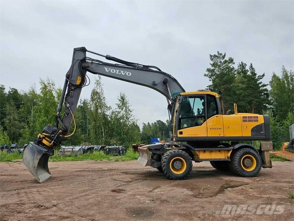 Volvo EW 180 C ホイール式油圧ショベル（パワーショベル・ユンボ・バックホー）