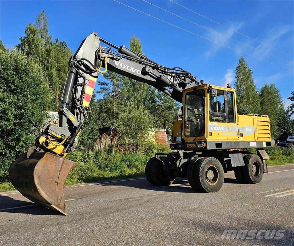 Volvo EW 200 ホイール式油圧ショベル（パワーショベル・ユンボ・バックホー）