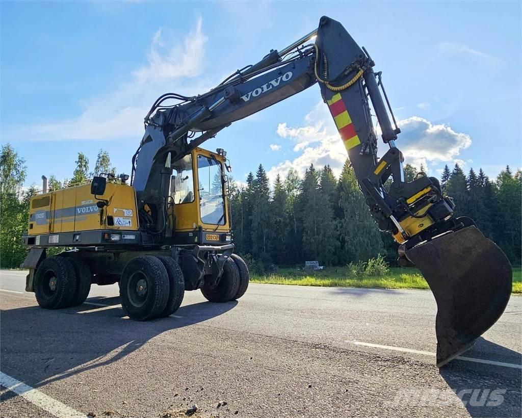 Volvo EW 200 ホイール式油圧ショベル（パワーショベル・ユンボ・バックホー）