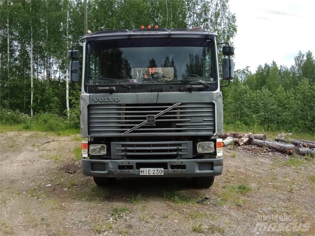 Volvo F16 ウッドチップ運搬用トラック