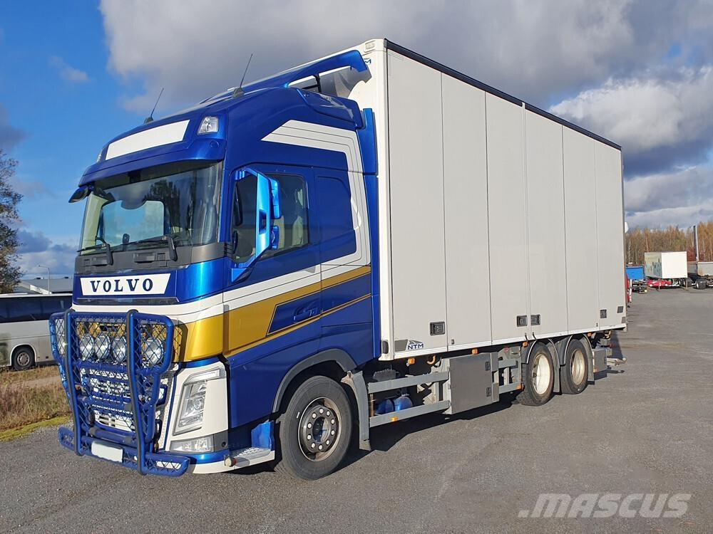 Volvo FH16 6x2 -17 ボックスボディー、ウイング、箱車