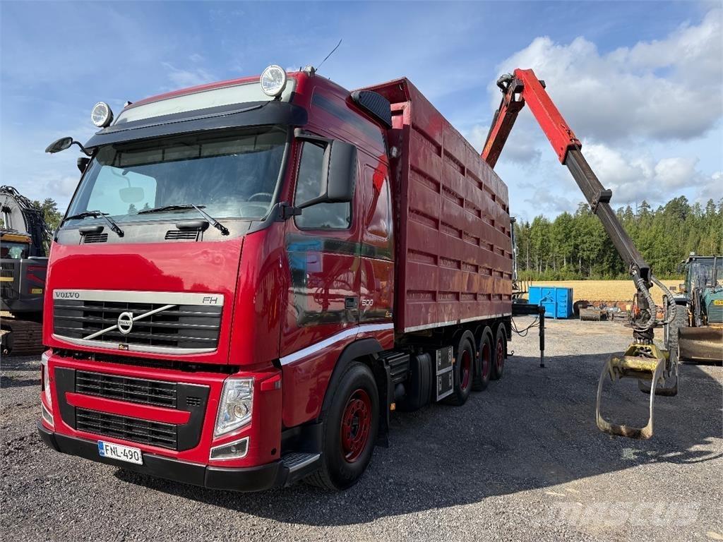 Volvo FH500 クレーントラック、ユニック車