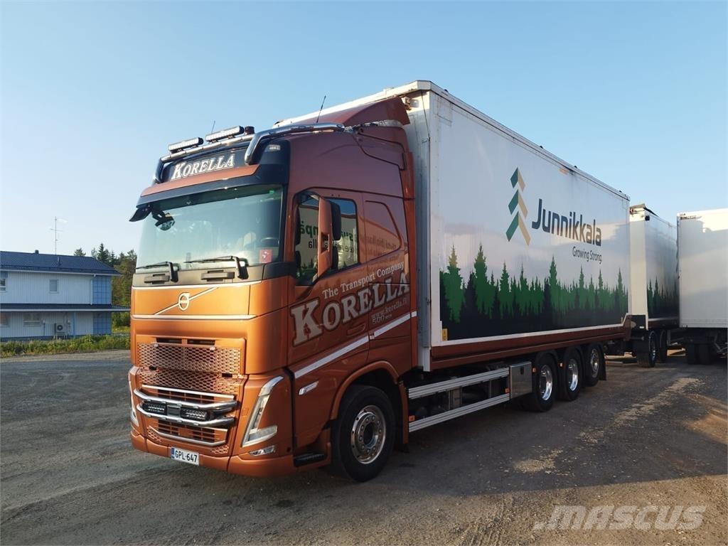 Volvo FH500TC 8x4 ウッドチップ運搬用トラック