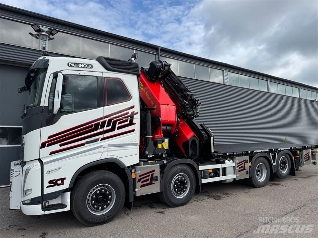 Volvo FH540 8X2*6 クレーントラック、ユニック車