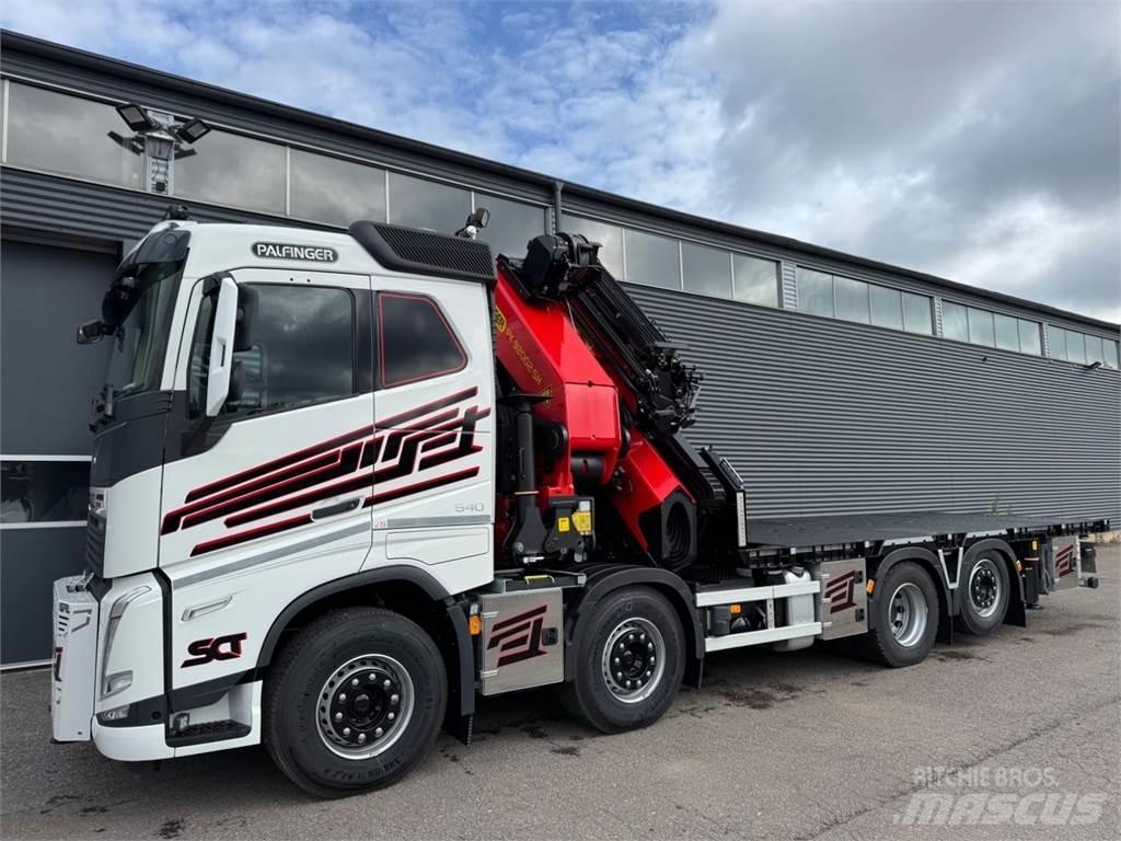 Volvo FH540 8X2*6 クレーントラック、ユニック車