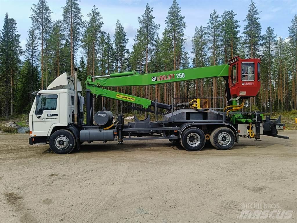 Volvo FL10 クレーントラック、ユニック車