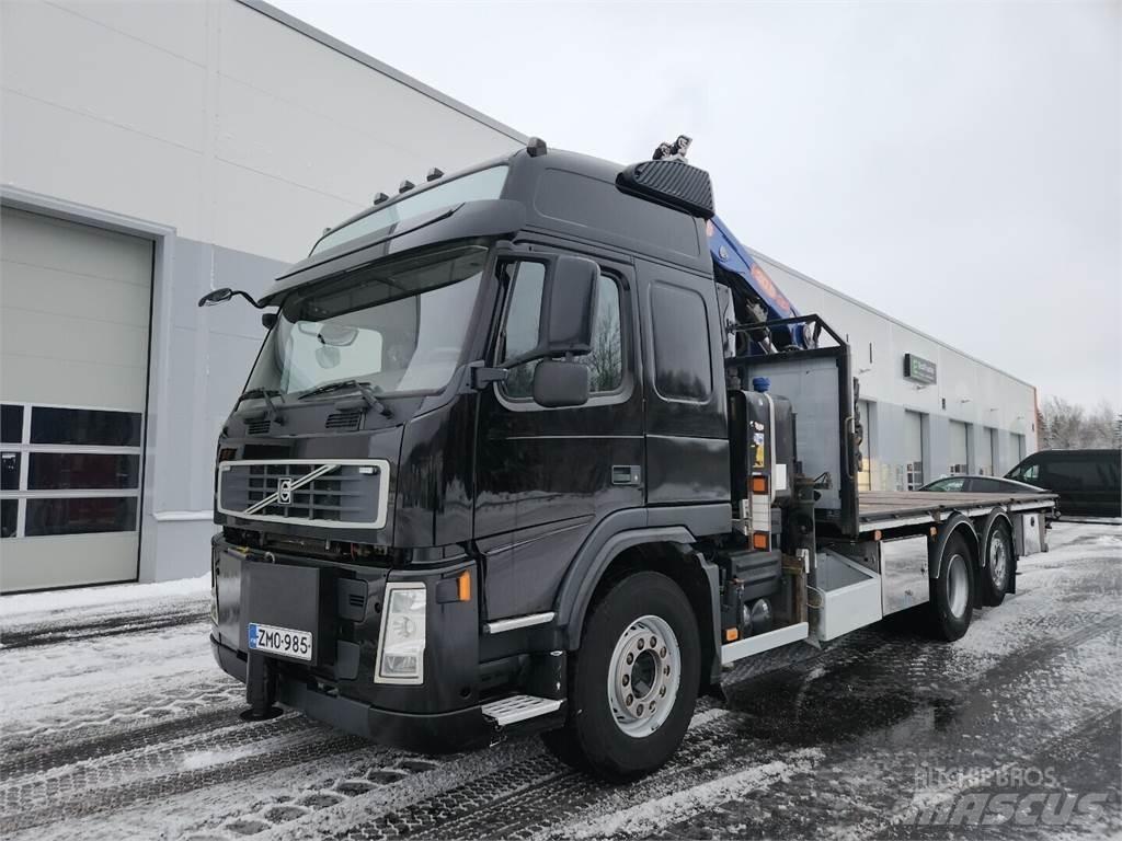 Volvo FM 420 6x2 クレーントラック、ユニック車