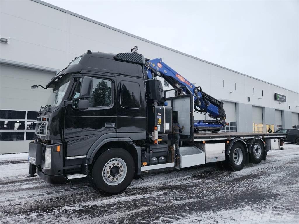 Volvo FM 420 6x2 クレーントラック、ユニック車