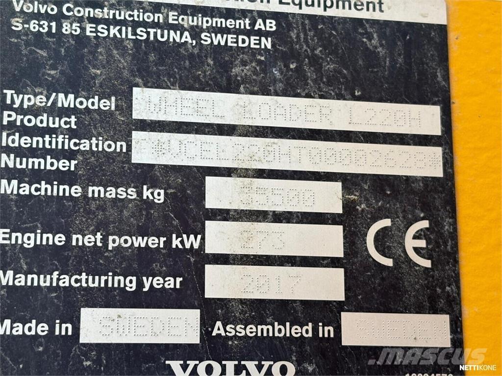 Volvo L 220 H ホイールローダー・タイヤショベル