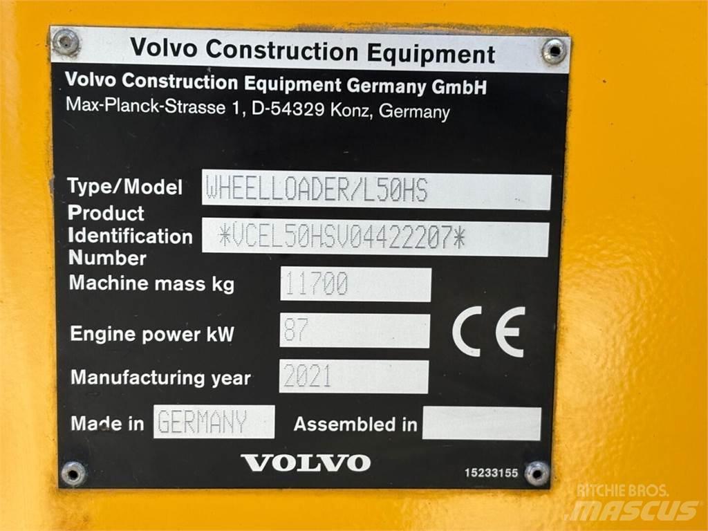 Volvo L 50 H S ホイールローダー・タイヤショベル