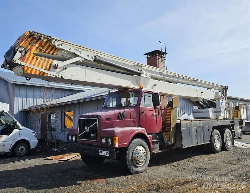 Volvo N7 6x2 クレーントラック、ユニック車