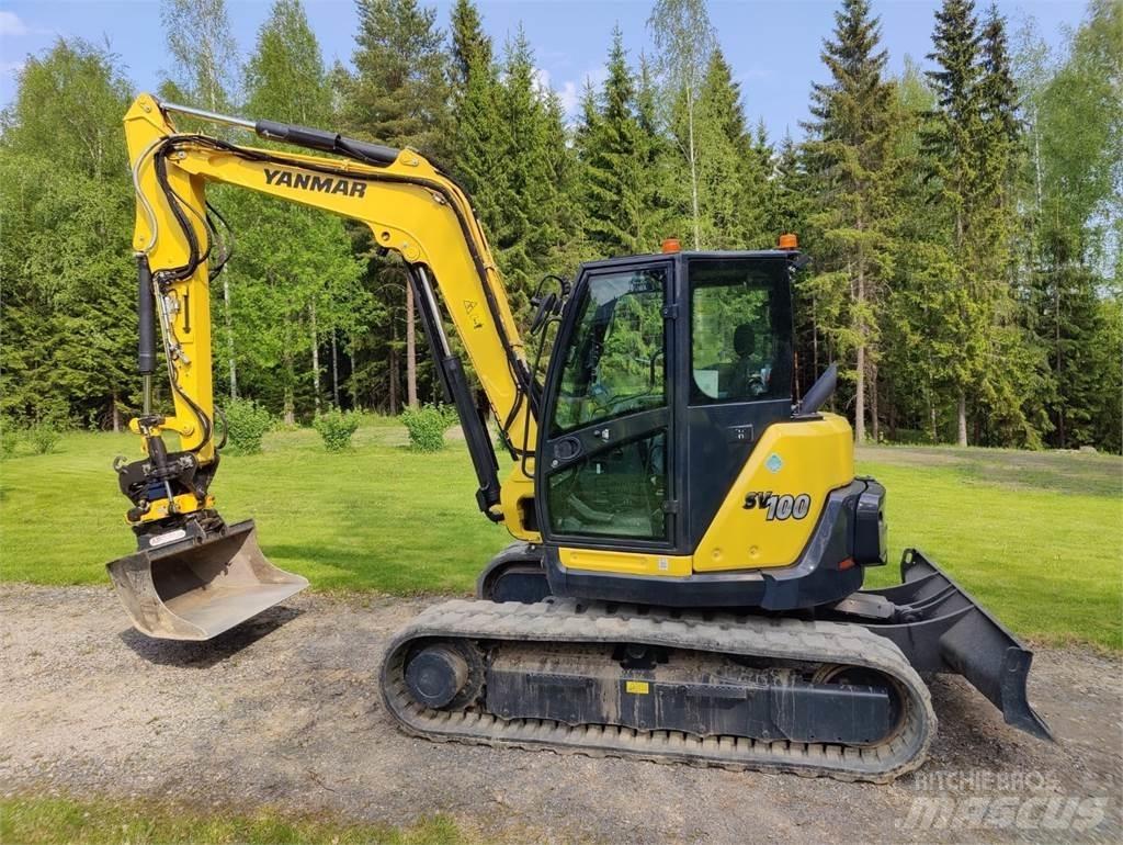 Yanmar SV100-2 中型油圧ショベル 7ｔ-12ｔ（ユンボ・パワーショベル・バックホー）