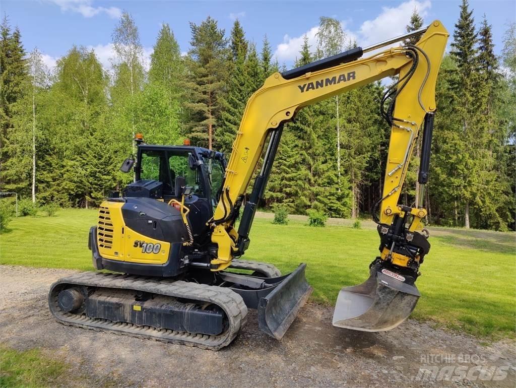 Yanmar SV100-2 中型油圧ショベル 7ｔ-12ｔ（ユンボ・パワーショベル・バックホー）