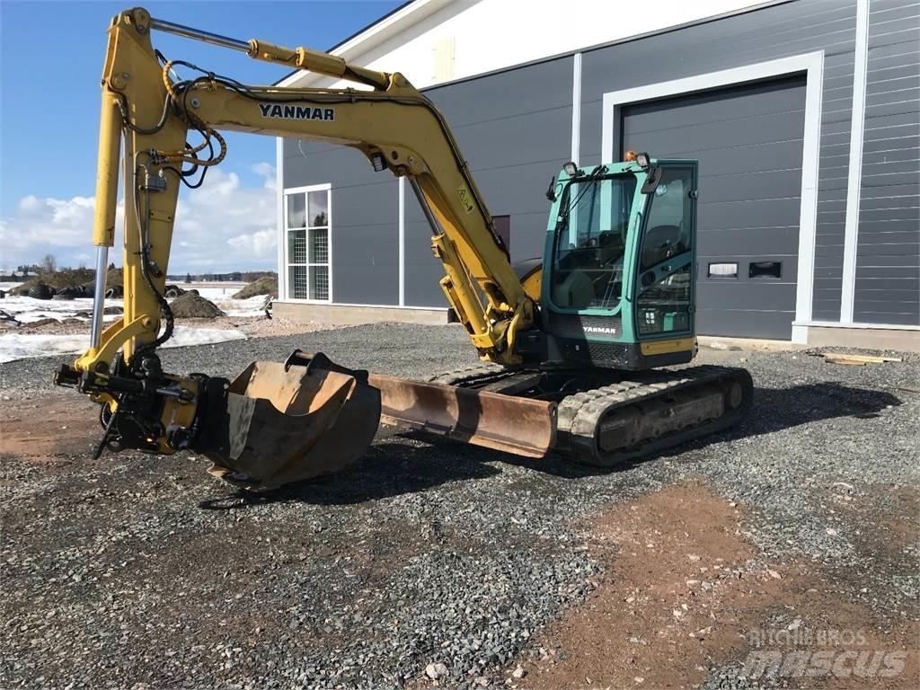 Yanmar Vio 80 中型油圧ショベル 7ｔ-12ｔ（ユンボ・パワーショベル・バックホー）