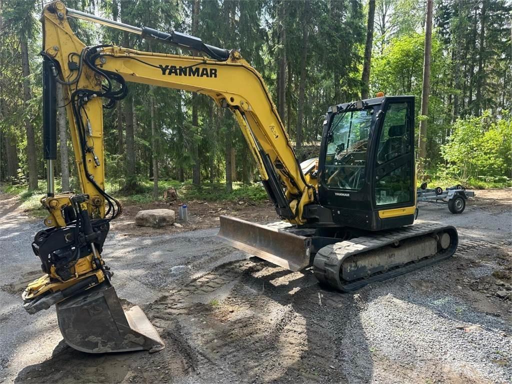 Yanmar Vio 80-1A 中型油圧ショベル 7ｔ-12ｔ（ユンボ・パワーショベル・バックホー）