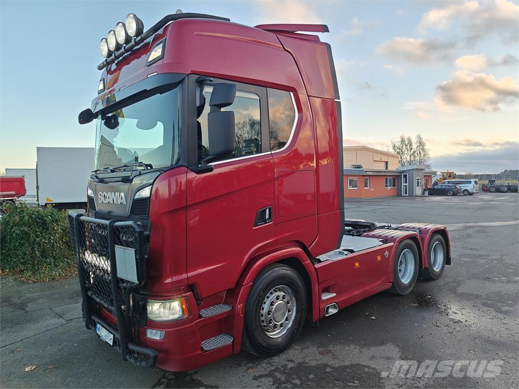 Scania S580 中古トラクターヘッド | トレーラーヘッド