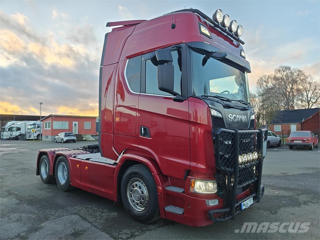 Scania S580 中古トラクターヘッド | トレーラーヘッド