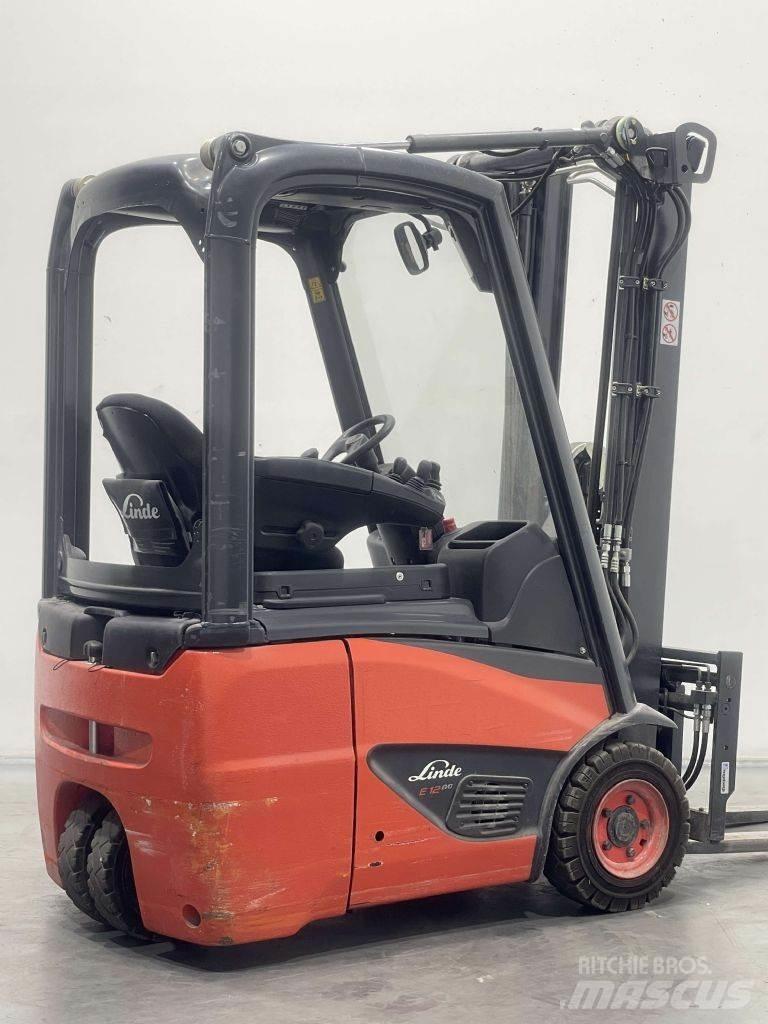 Linde E12-02-386 バッテリーフォークリフト