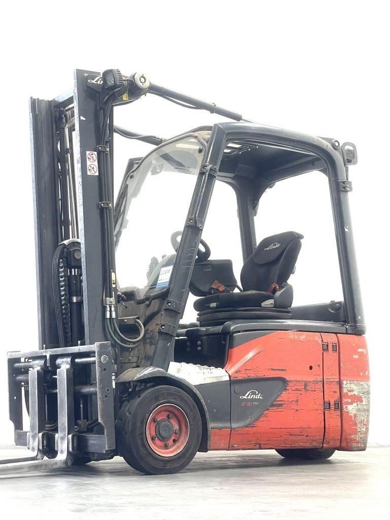 Linde E16-02 バッテリーフォークリフト