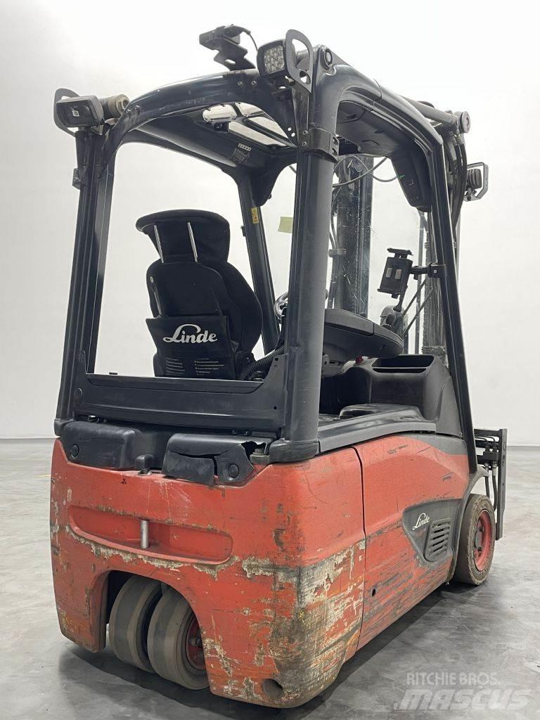 Linde E16-02-386 バッテリーフォークリフト