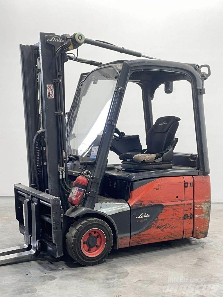 Linde E16-02-386 バッテリーフォークリフト
