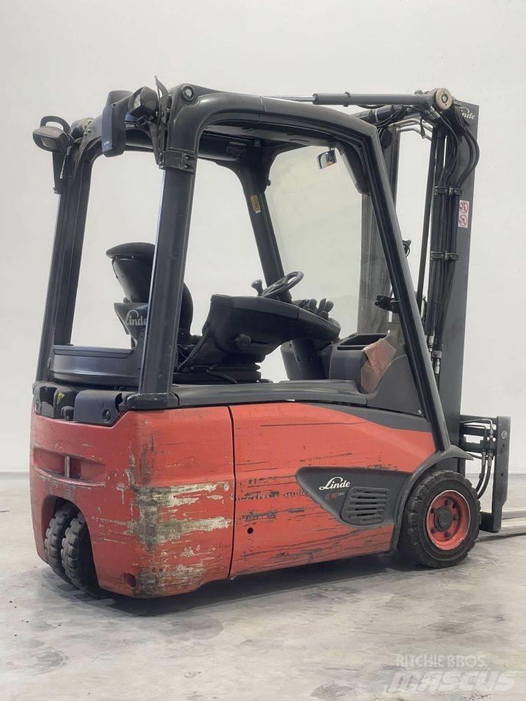 Linde E16-02-386 バッテリーフォークリフト