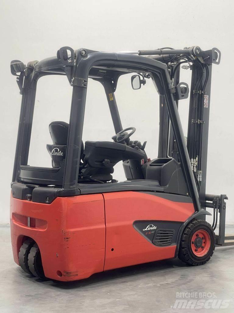 Linde E16-02-386 バッテリーフォークリフト