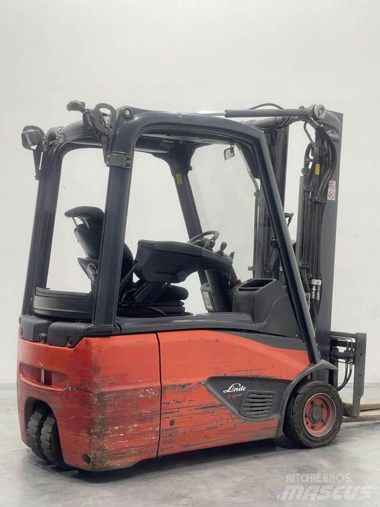 Linde E16-02-386 バッテリーフォークリフト