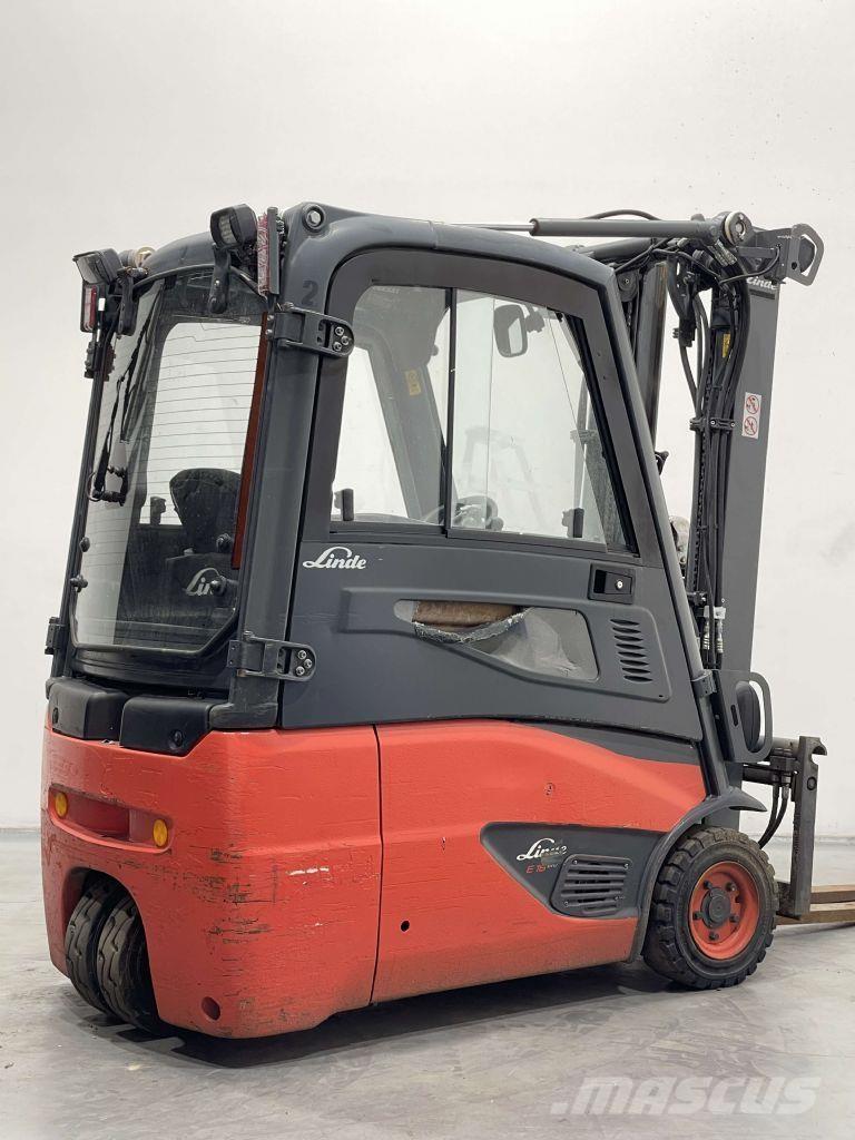 Linde E16-02-386 バッテリーフォークリフト