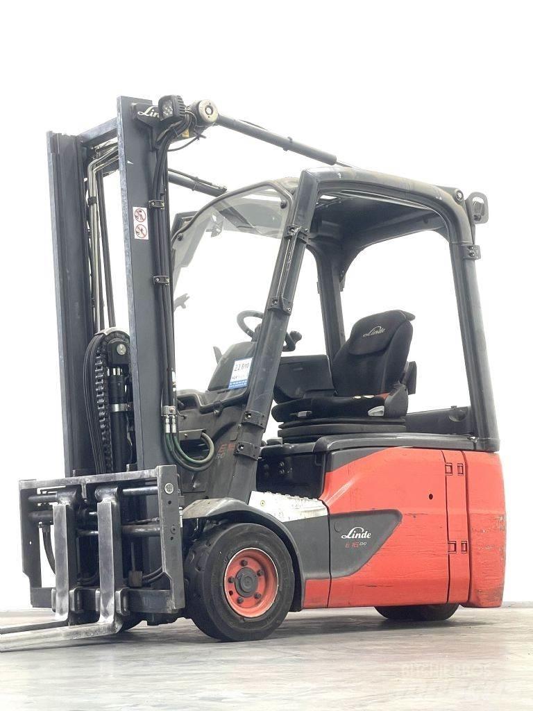 Linde E16-02 EVO バッテリーフォークリフト