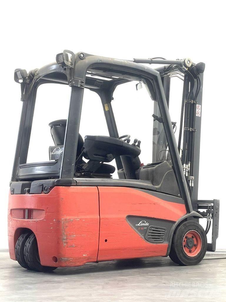 Linde E16-02 EVO バッテリーフォークリフト