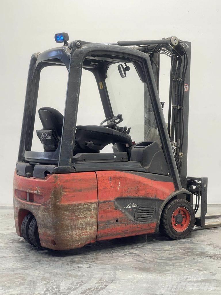 Linde E16C-02-386 バッテリーフォークリフト