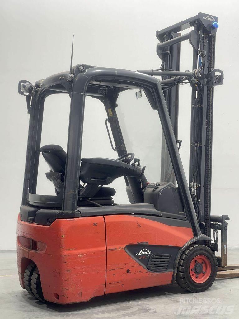 Linde E16C-02-386 バッテリーフォークリフト