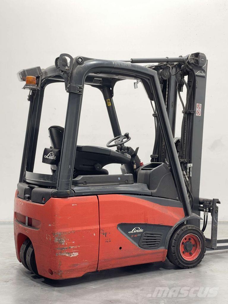 Linde E16C-02-386 バッテリーフォークリフト