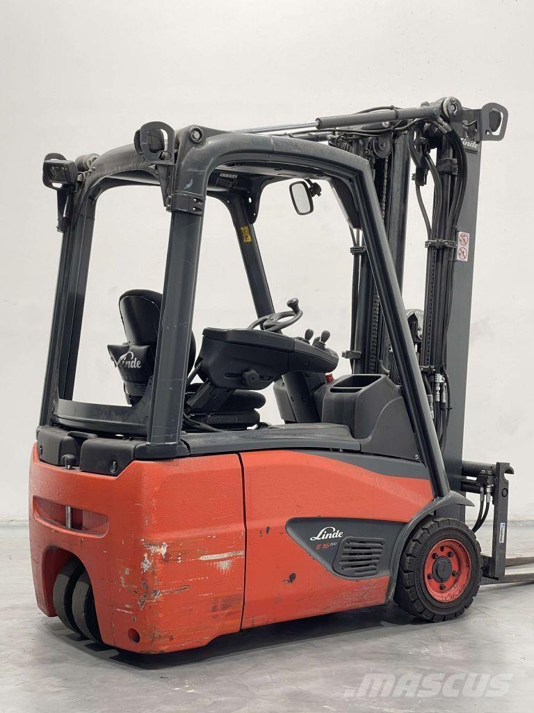 Linde E16C-02-386 バッテリーフォークリフト