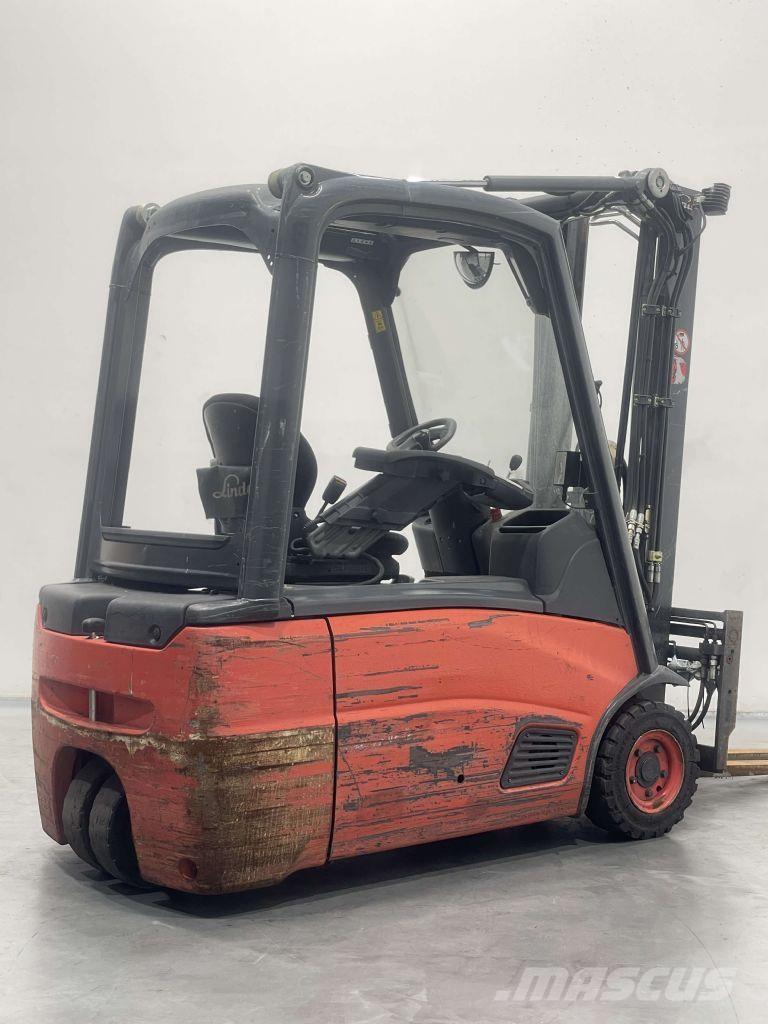 Linde E16L-01-386 バッテリーフォークリフト