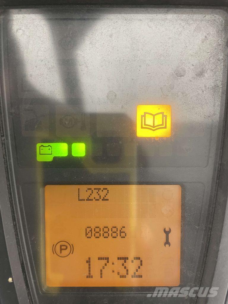 Linde E16L-01-386 バッテリーフォークリフト