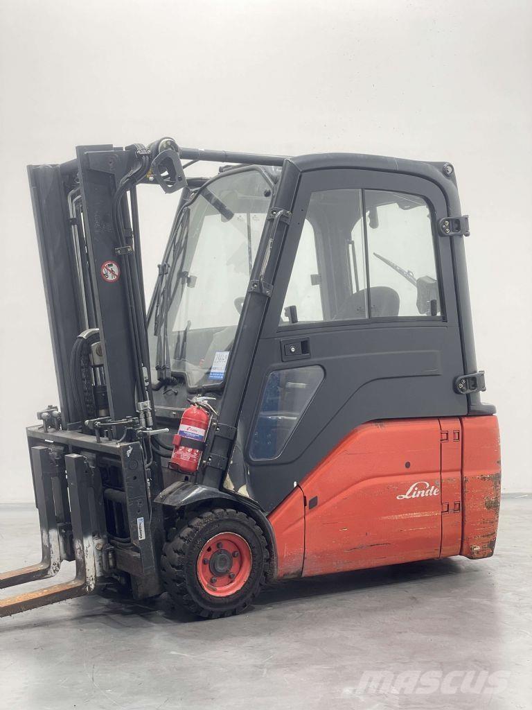 Linde E16L-01-386 バッテリーフォークリフト