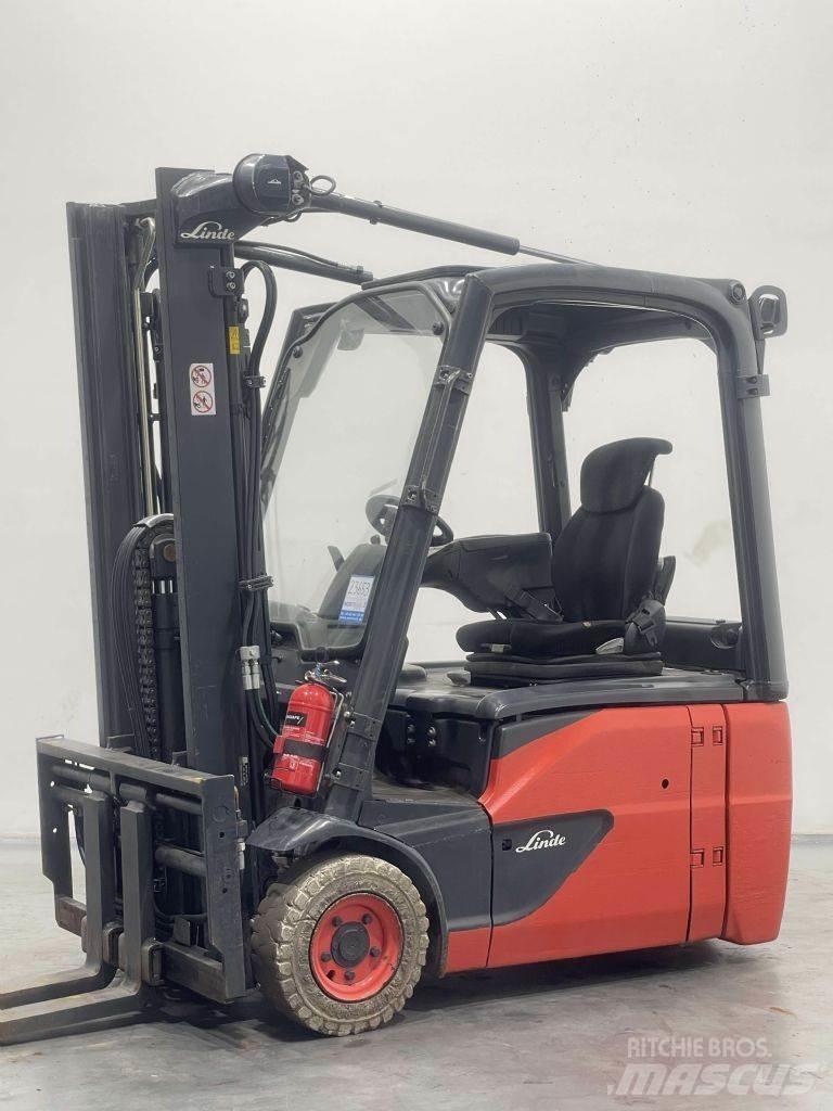 Linde E16L-02-386 バッテリーフォークリフト