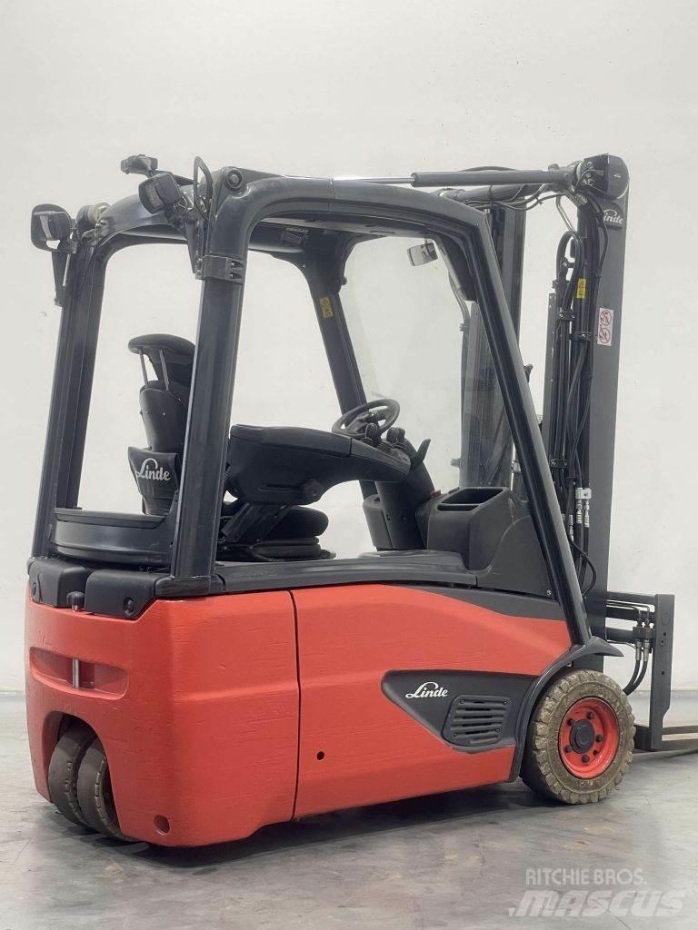 Linde E16L-02-386 バッテリーフォークリフト