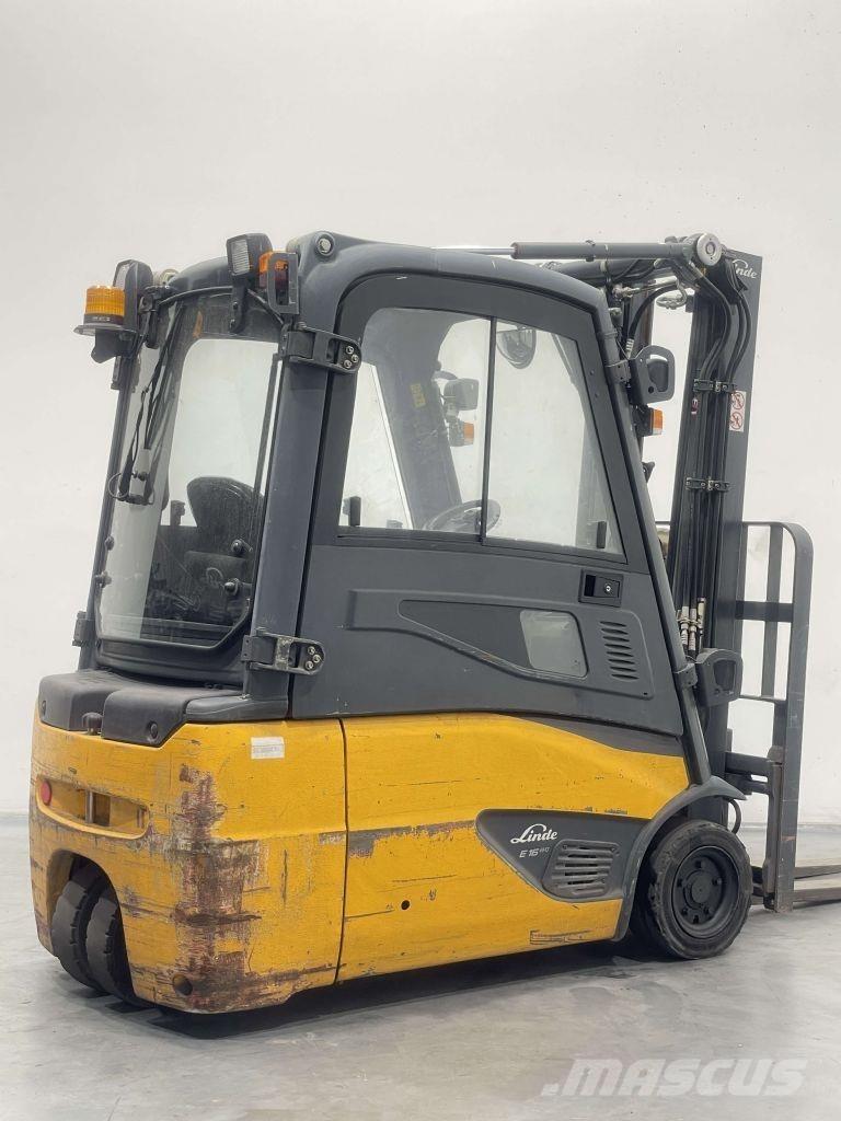 Linde E16L-02-386 バッテリーフォークリフト