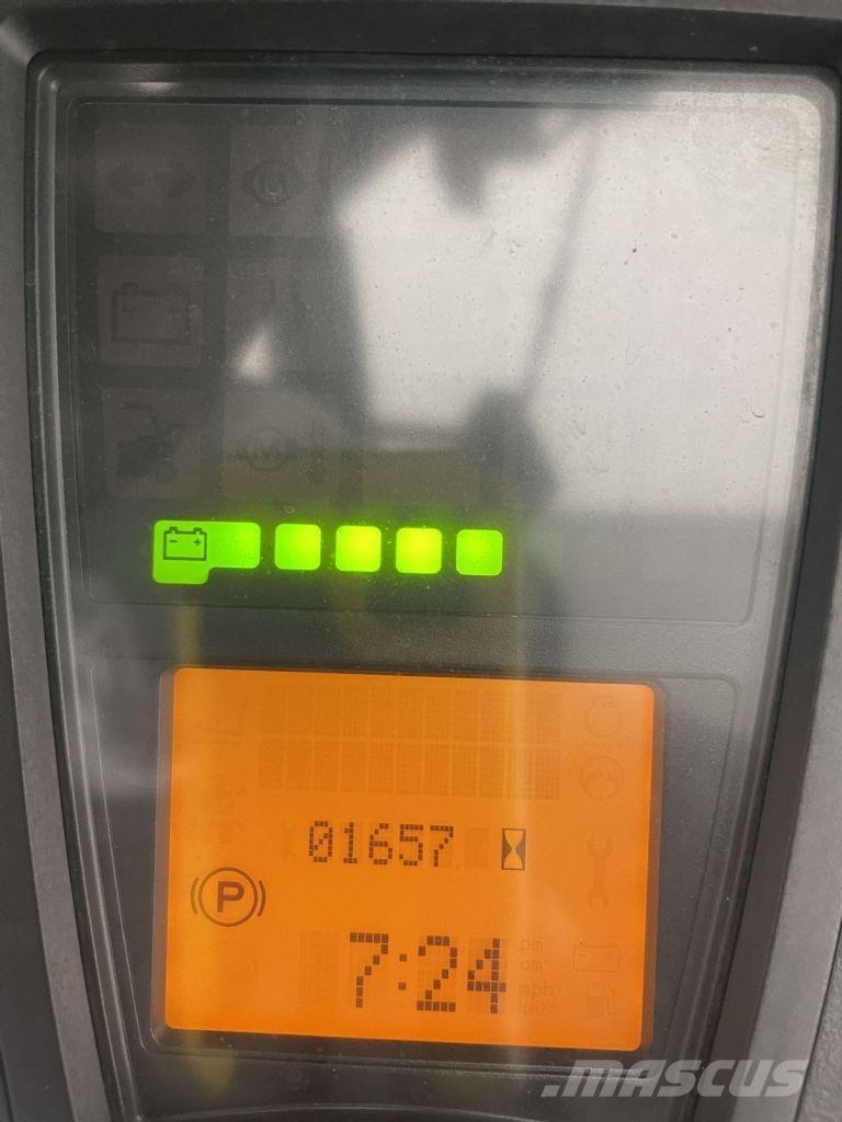 Linde E16L-02-386 バッテリーフォークリフト