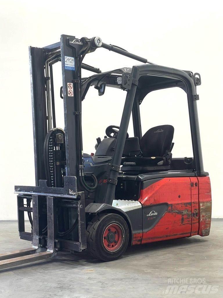Linde E16L-386-EVO バッテリーフォークリフト