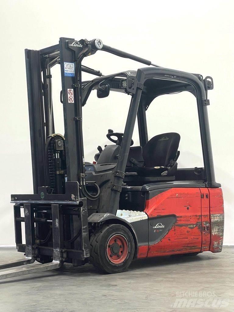 Linde E16L-386-EVO バッテリーフォークリフト