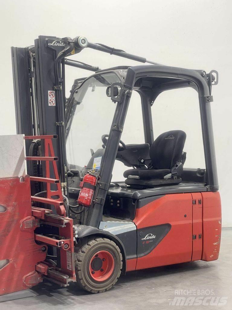 Linde E18-02-386 バッテリーフォークリフト